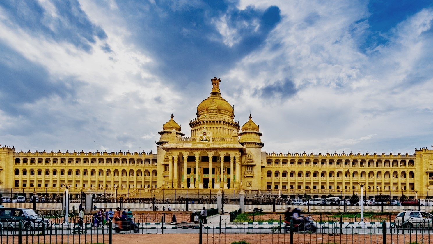 The majestic Vidhana Soudha in Bengaluru, Karnataka.