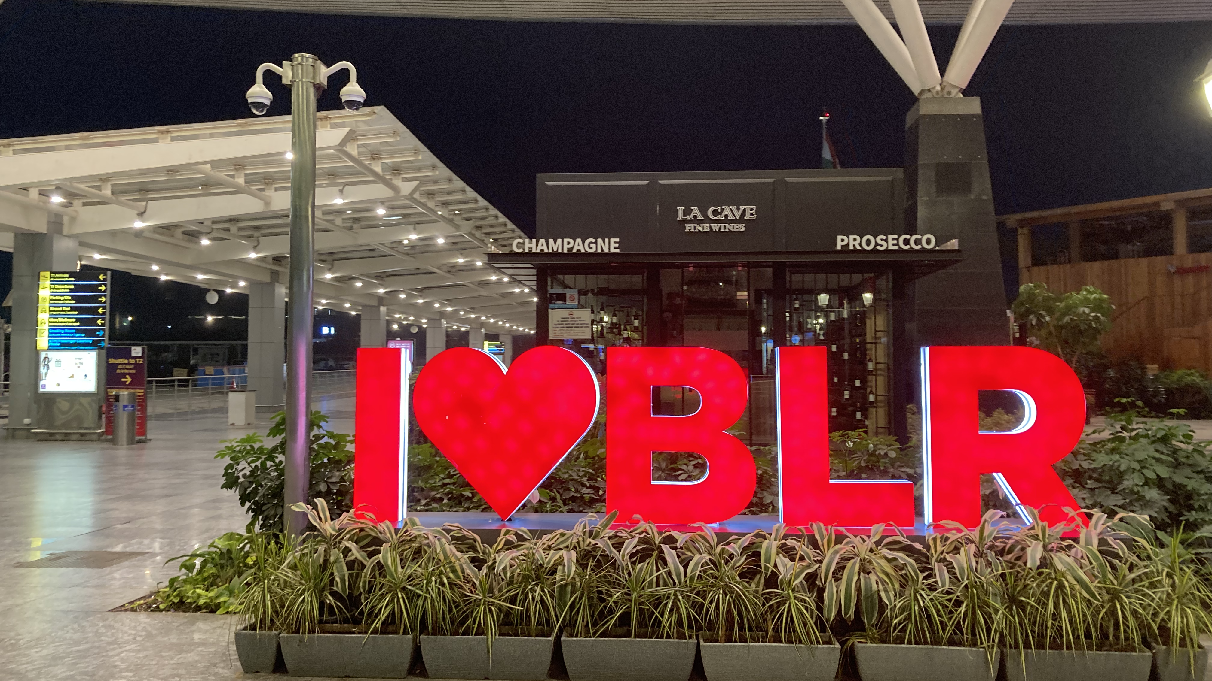 Bengaluru International airport.