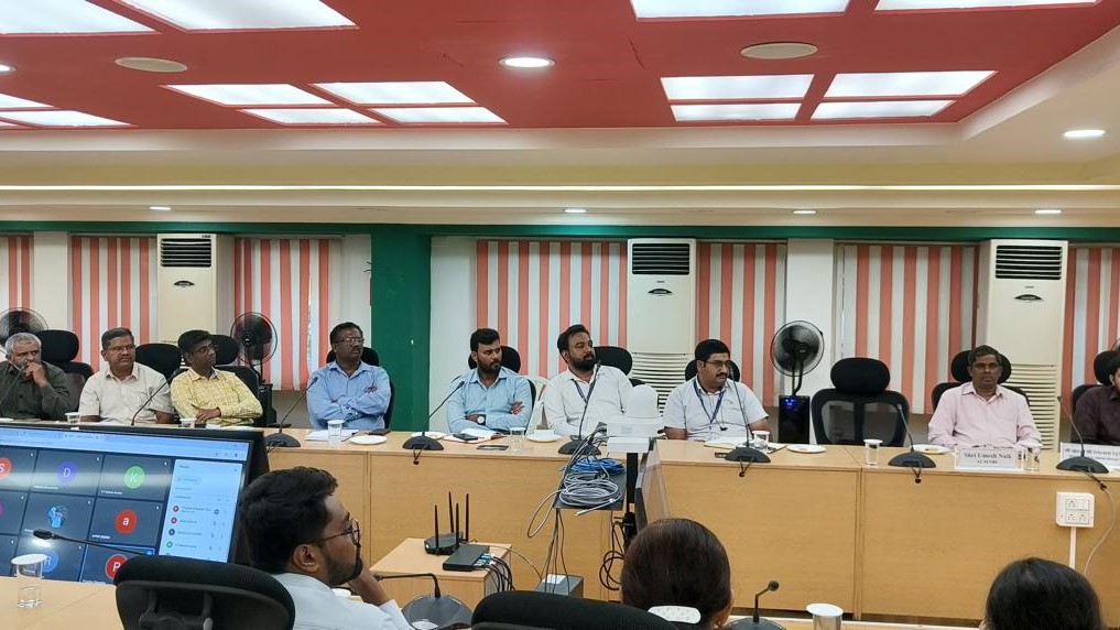 SWR's meeting with parcel and freight majors in Bengaluru recently.
