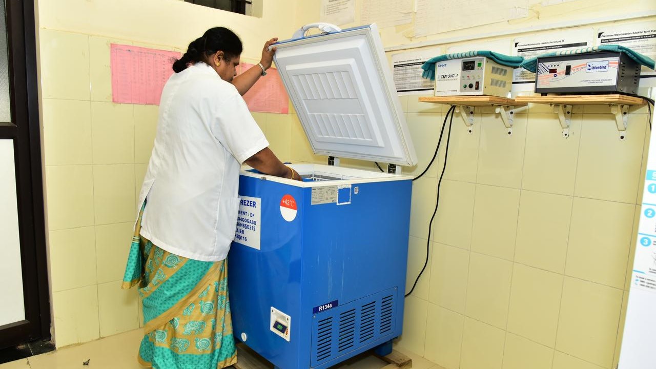 Visuals from a solar-electrified Primary Health Centre in rural Karnataka. The initiative is jointly by Signify lighting and SELCO Foundation.