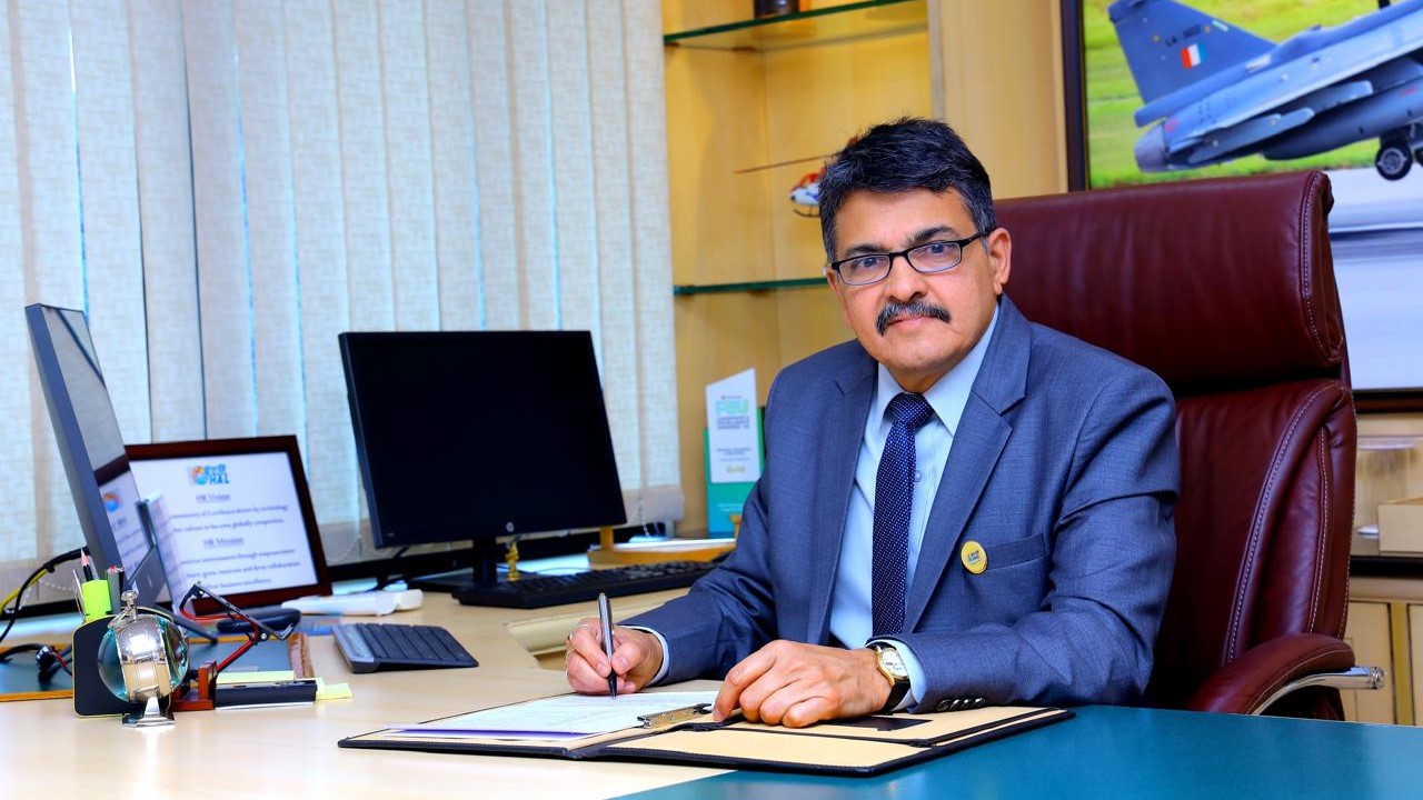 M.G. Balasubramanya, Director-HR, HAL.