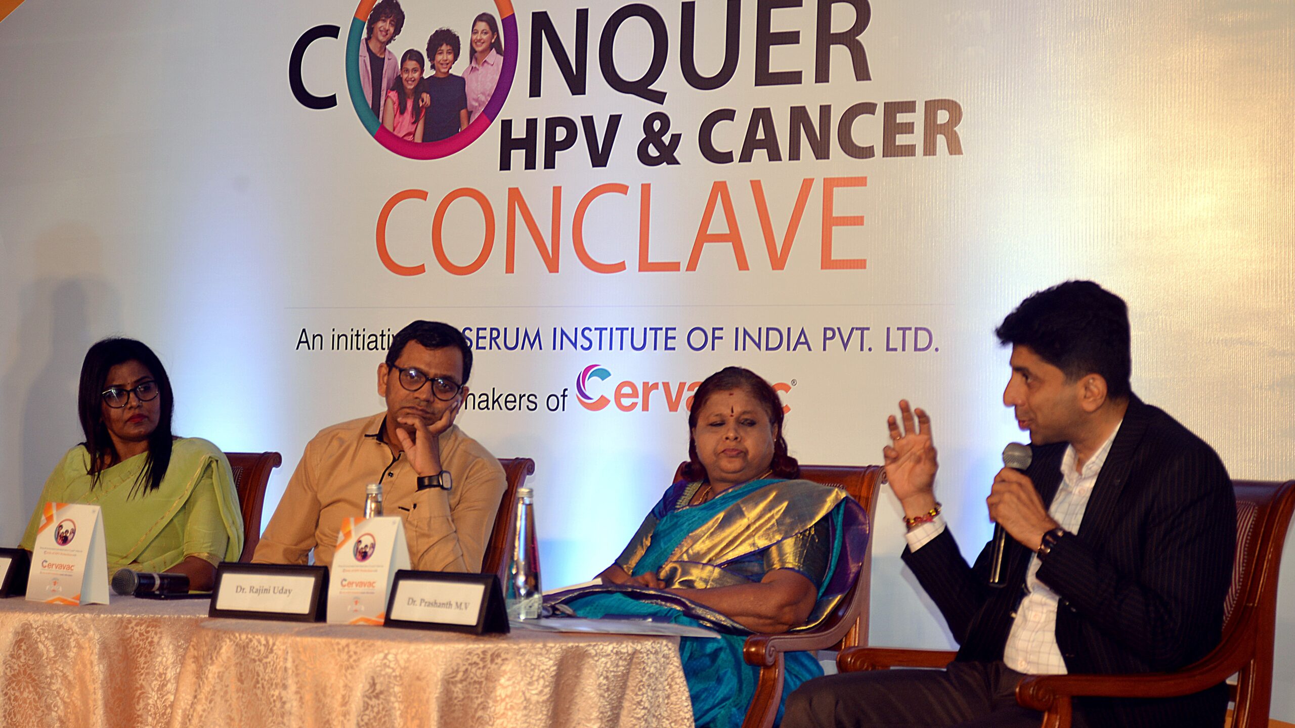 SII representatives and doctors talk on tackling HPV.