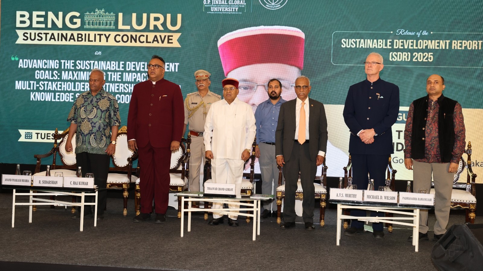 The Karnataka Governor speaking during the summit on environment protection in Bengaluru recently.