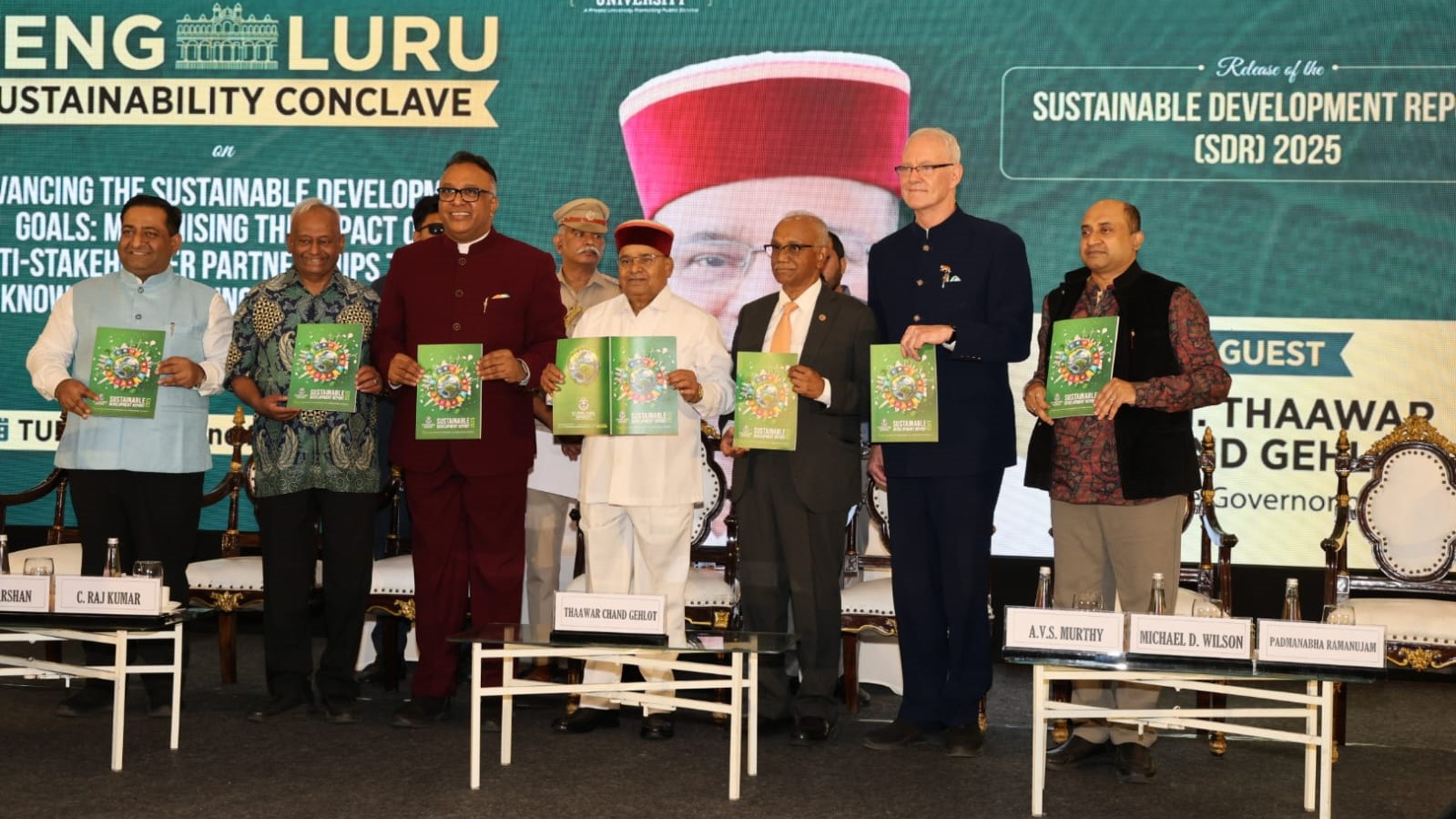 The Karnataka Governor speaking during the summit on environment protection in Bengaluru recently.