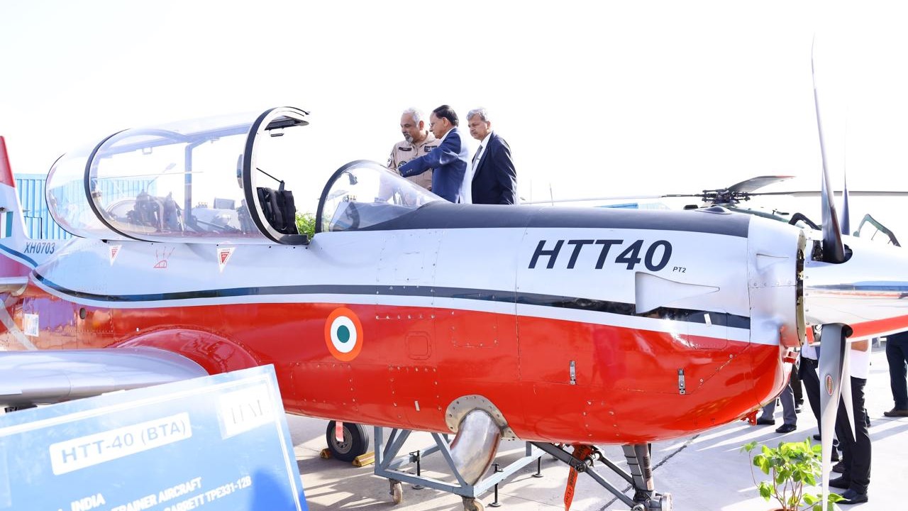 Principal Secretary to the PM, Dr. P.K. Mishra, at HAL, Bengaluru.