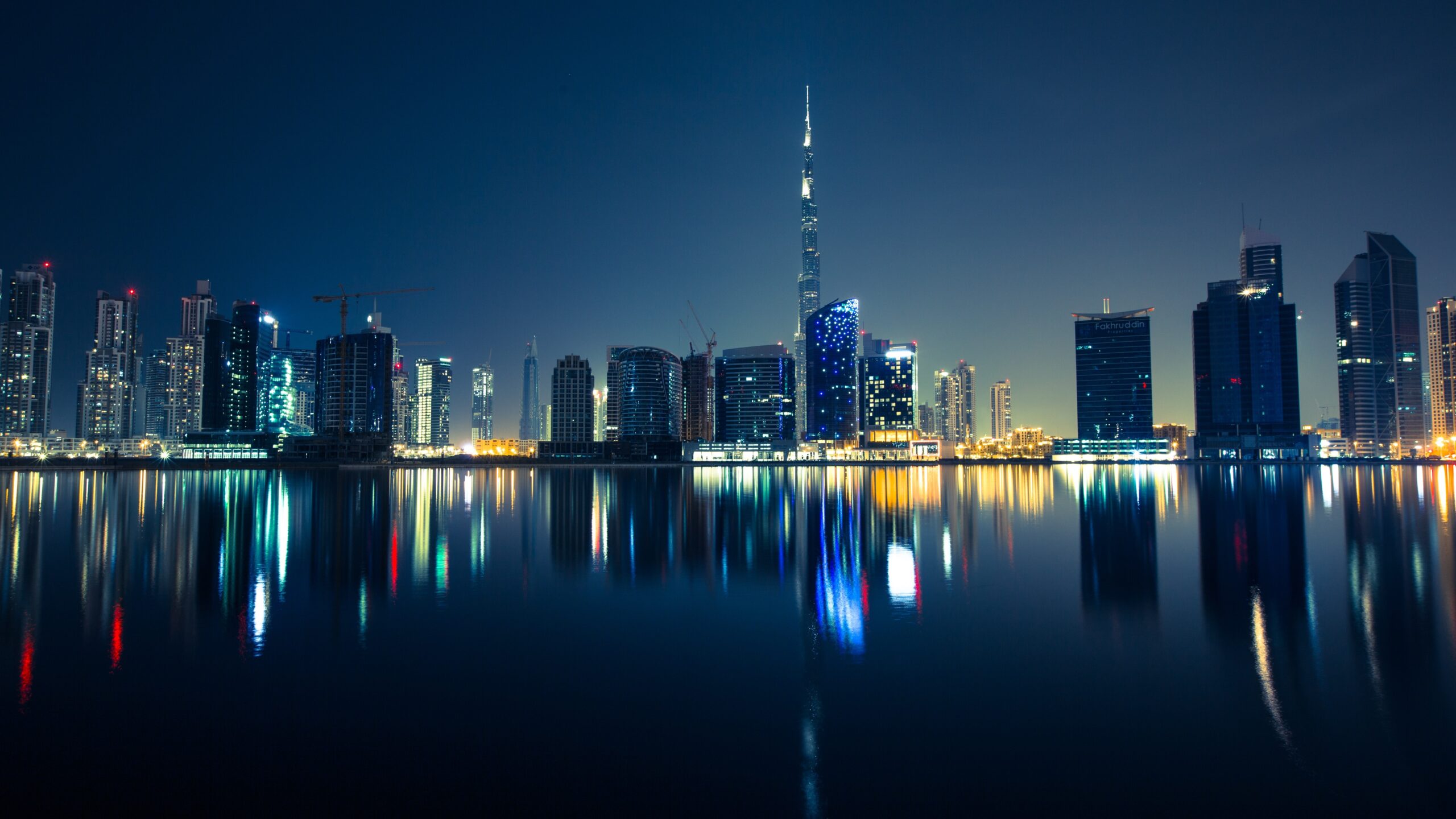 A view of the Dubai skyline.