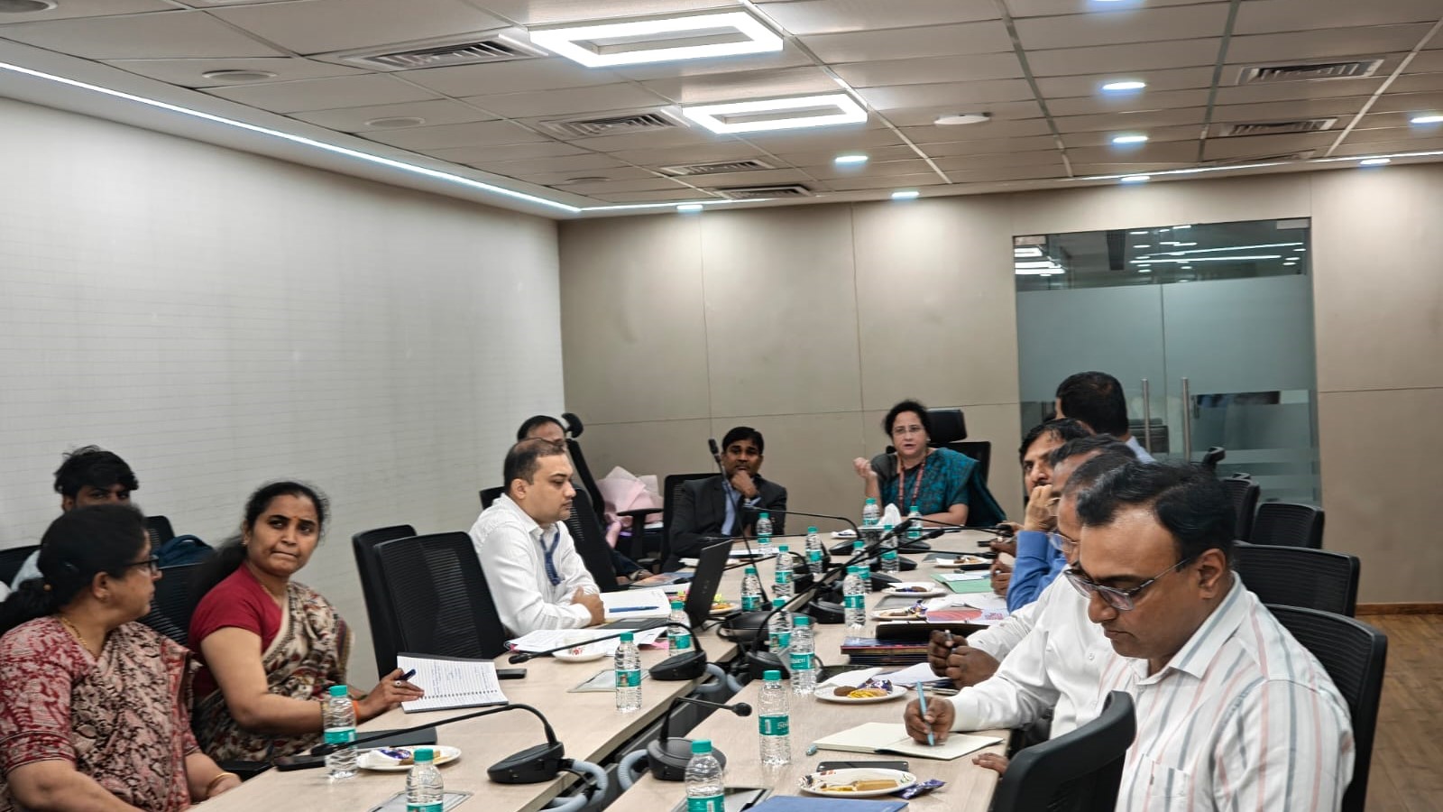 The meeting between Defence Ministry officials and those in the Karnataka government to boost the defence sector in the state.