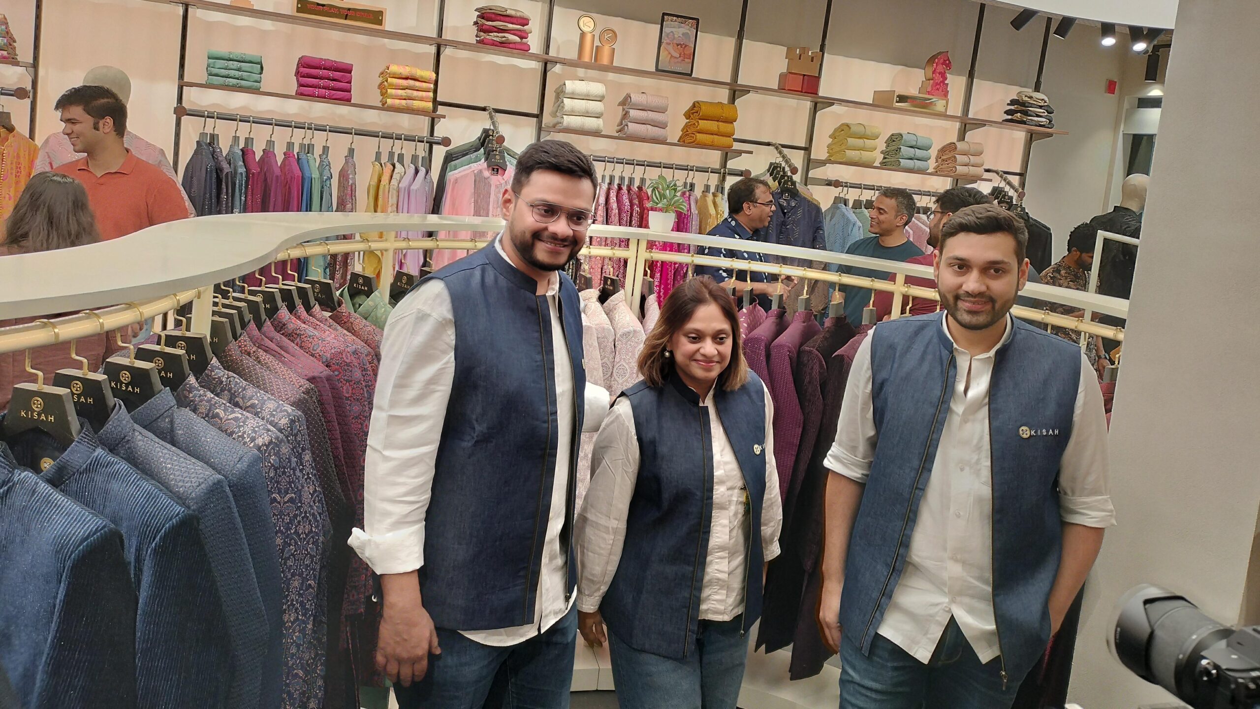 The launch of Kisah, a men's fashion brand from Kolkata.