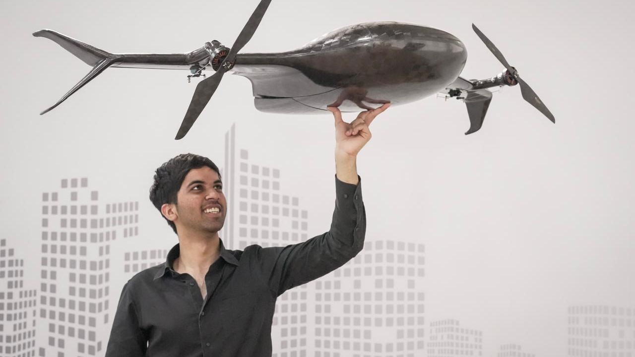 An aircraft designed by Airbound, which caters to the logistical demands of modern times.