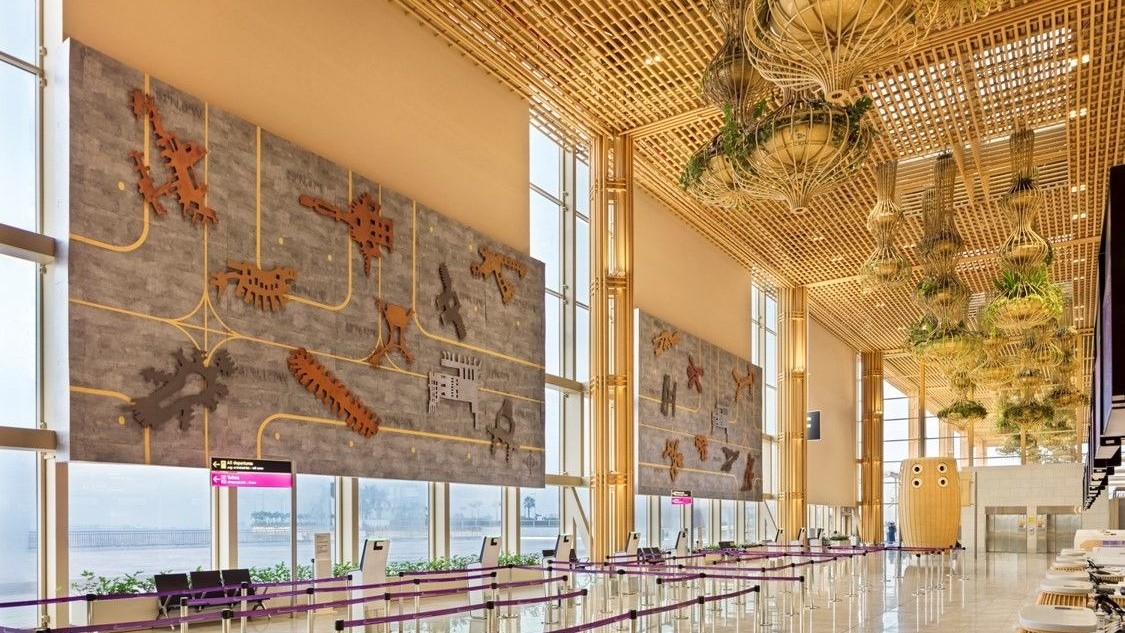 Visuals of Kempegowda International Airport Limited.