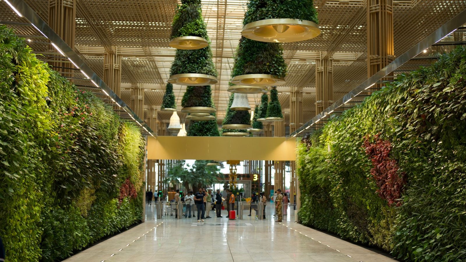 Visuals of Kempegowda International Airport Limited.