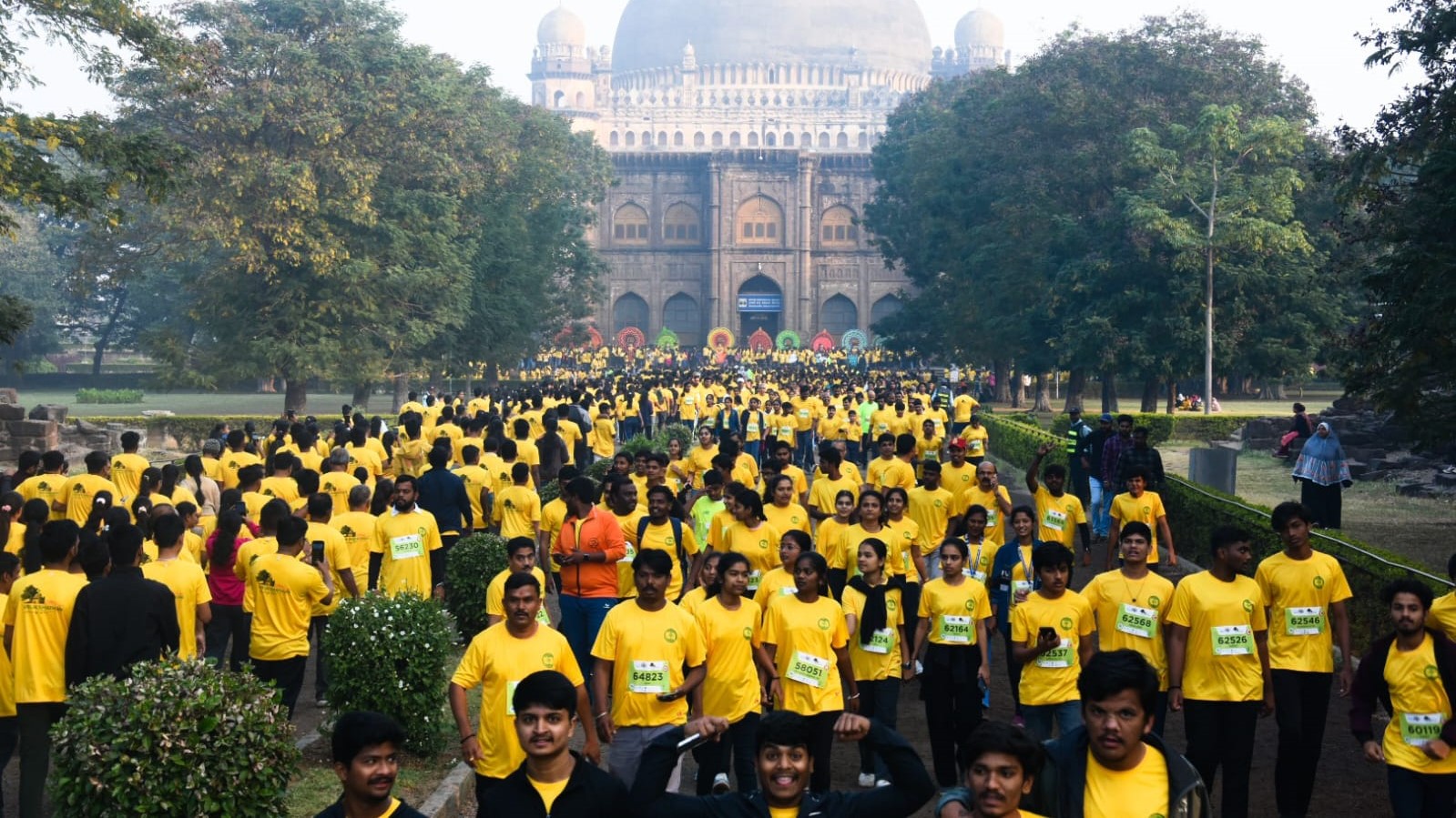 Vrukshathon 2025 being held in Karnataka's Vijayapura.