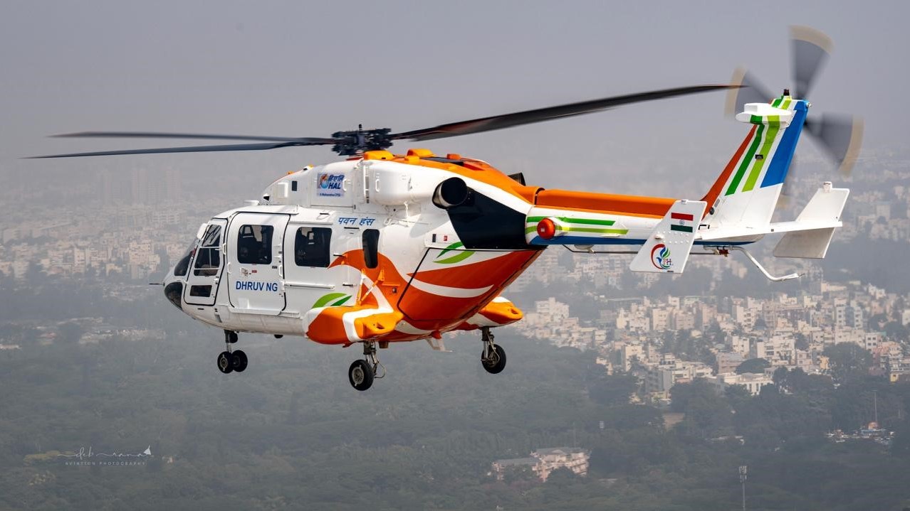 The H-228, Dhruv NG, and the SJ-100 trinity manufactured by HAL.