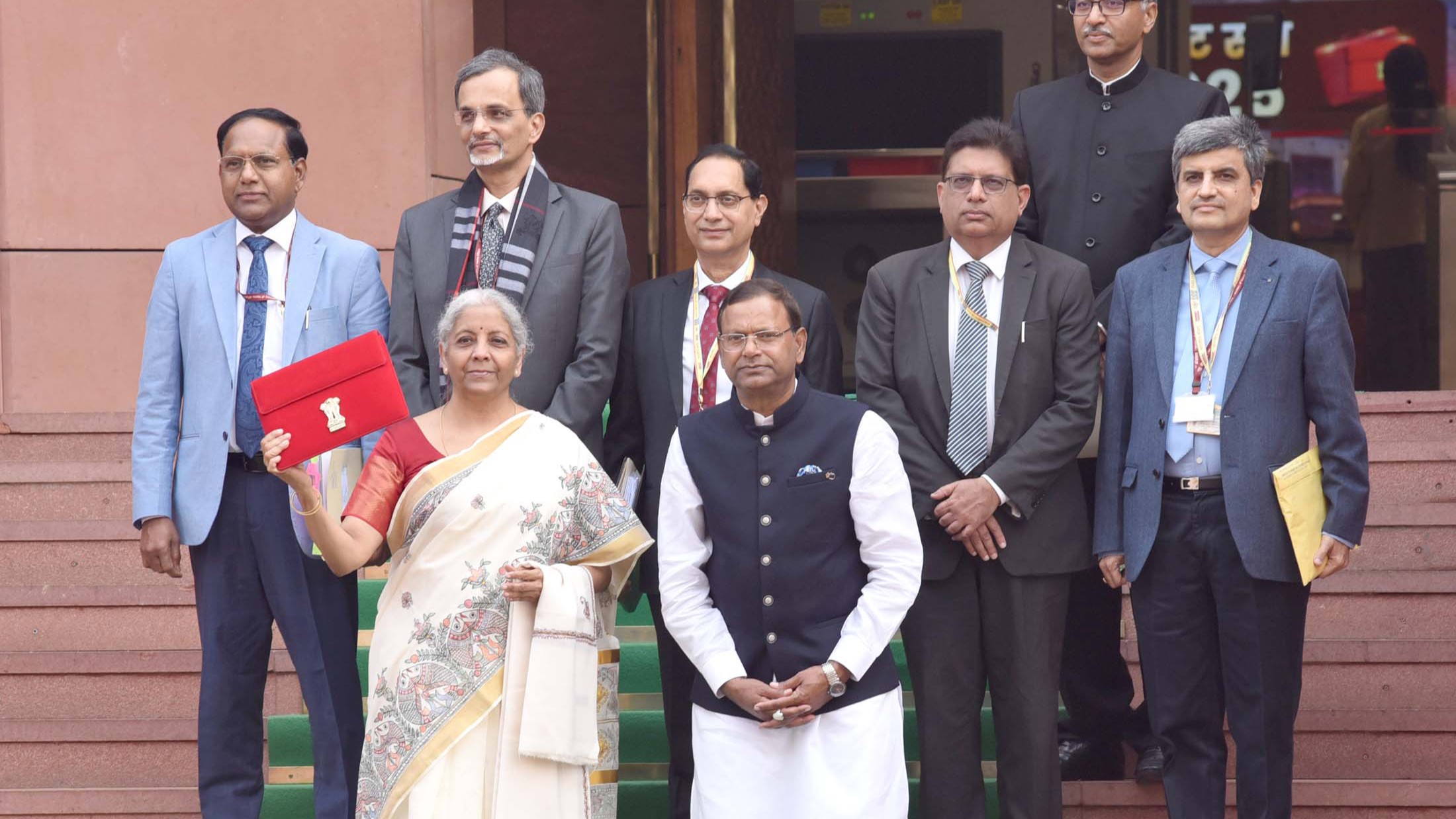 Union Finance Minister Nirmala Sitharaman before Budget 2025 — File picture