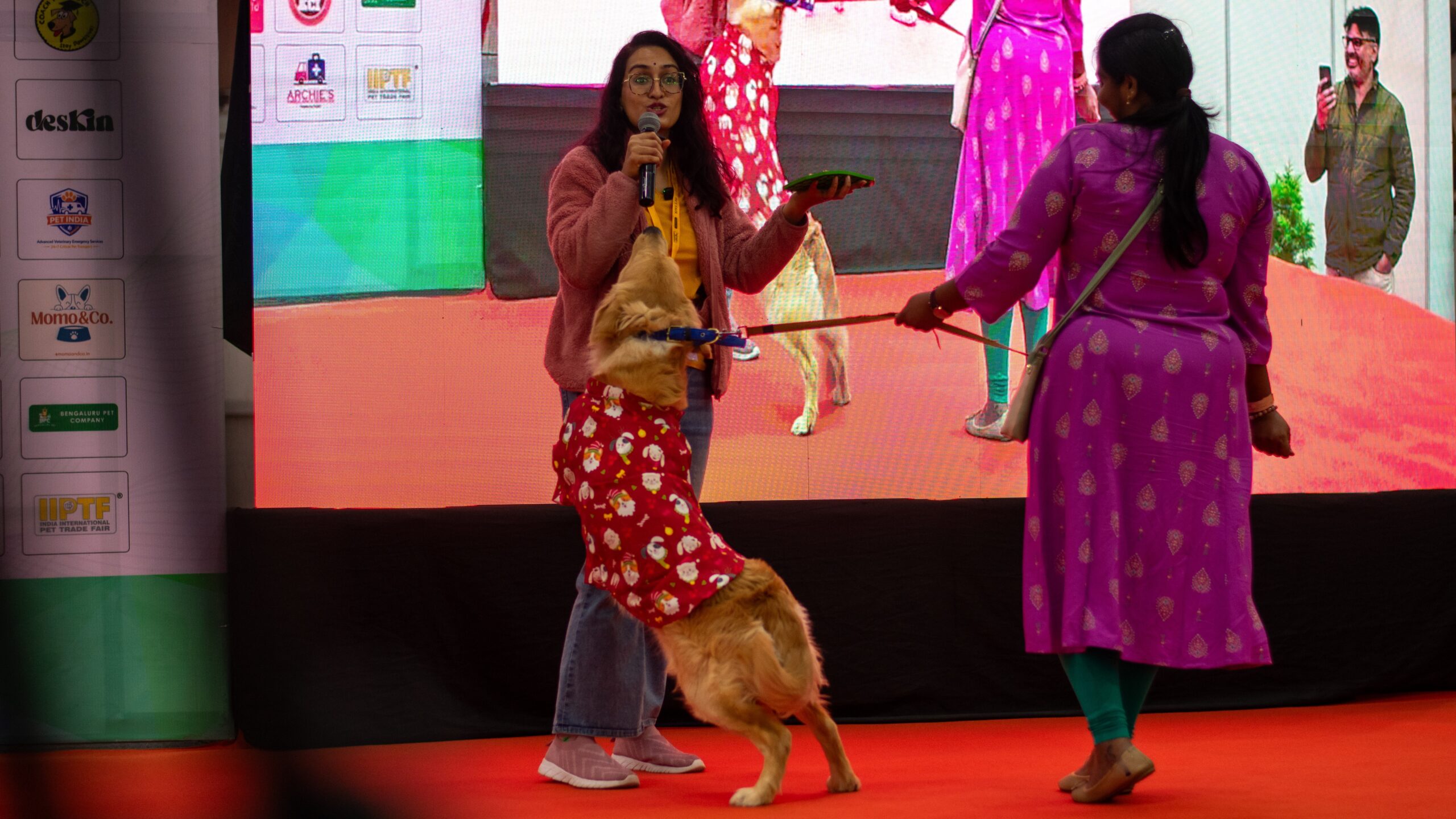 Visuals from the pet trade fair held in the city recently.