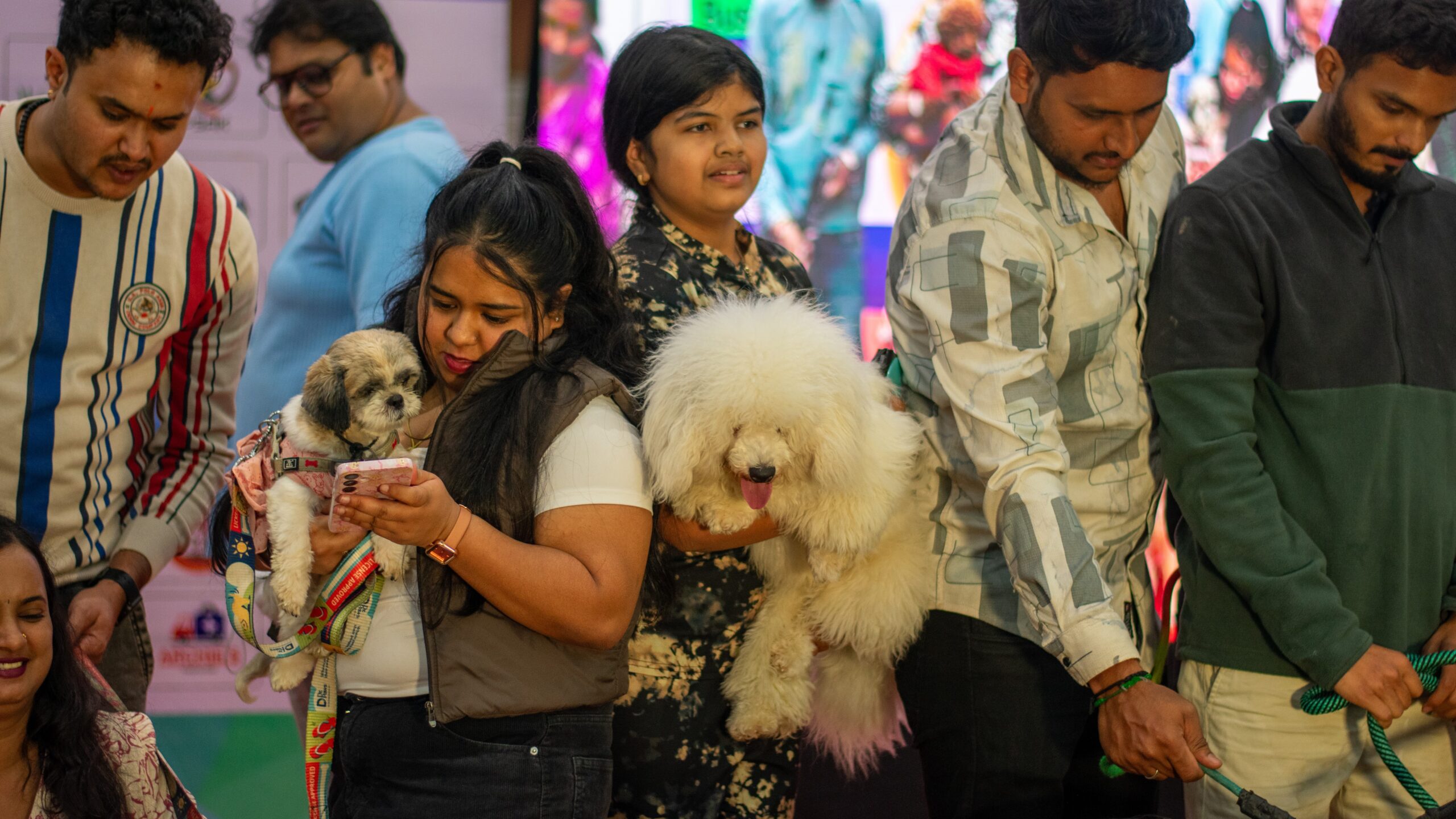 Visuals from the pet trade fair held in the city recently.