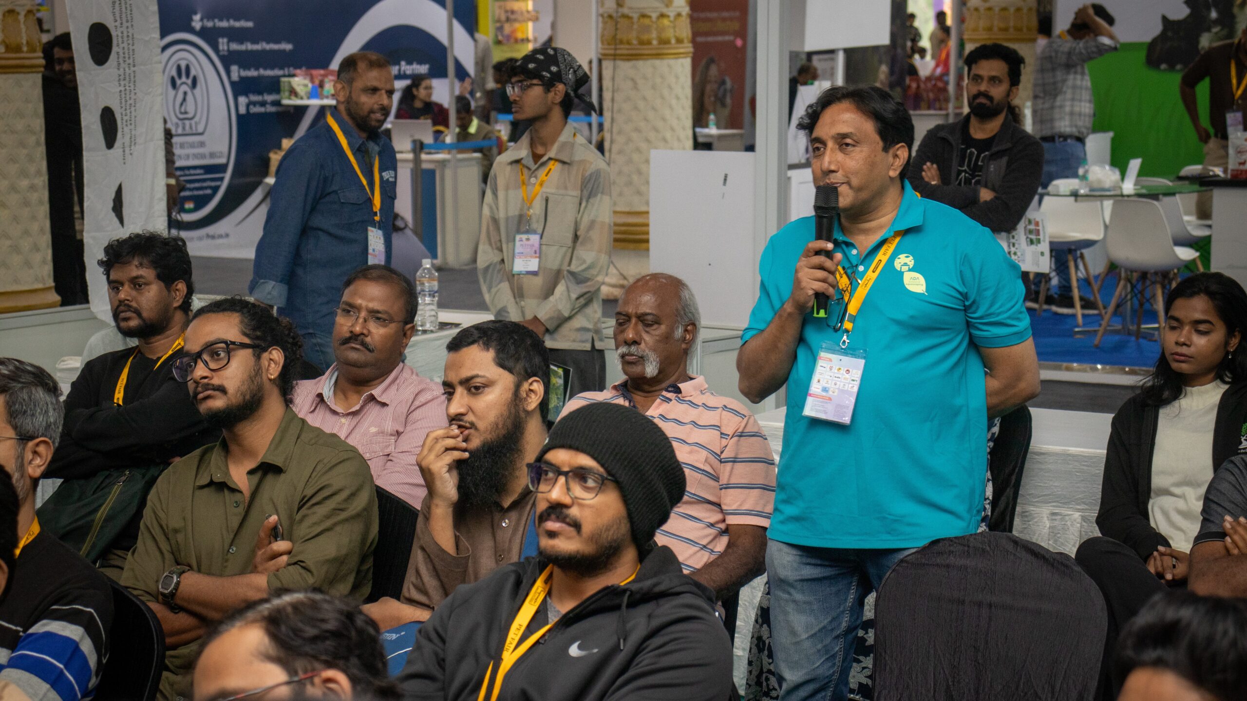 Visuals from the pet trade fair held in the city recently.