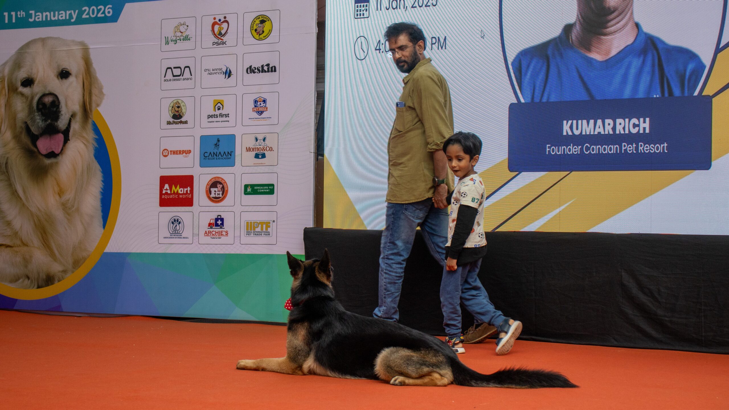 Visuals from the pet trade fair held in the city recently.