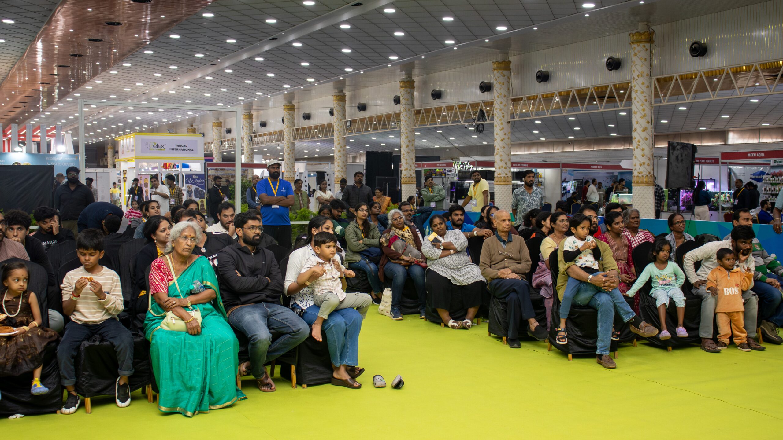 Visuals from the pet trade fair held in the city recently.