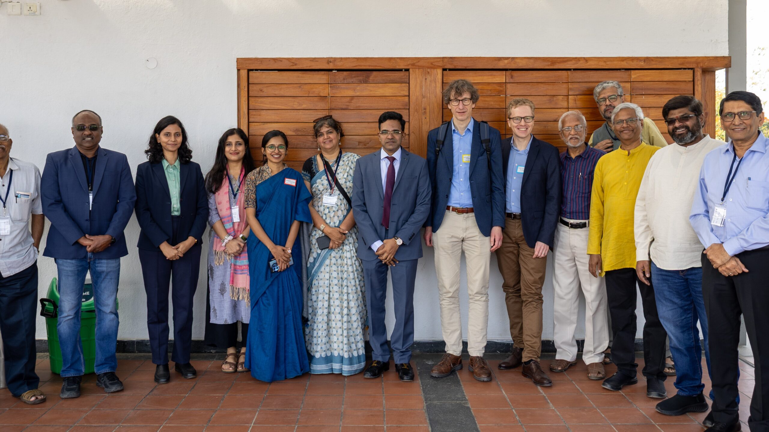 Speakers during the workshop on the importance of wastewater reuse for urban sustainability.