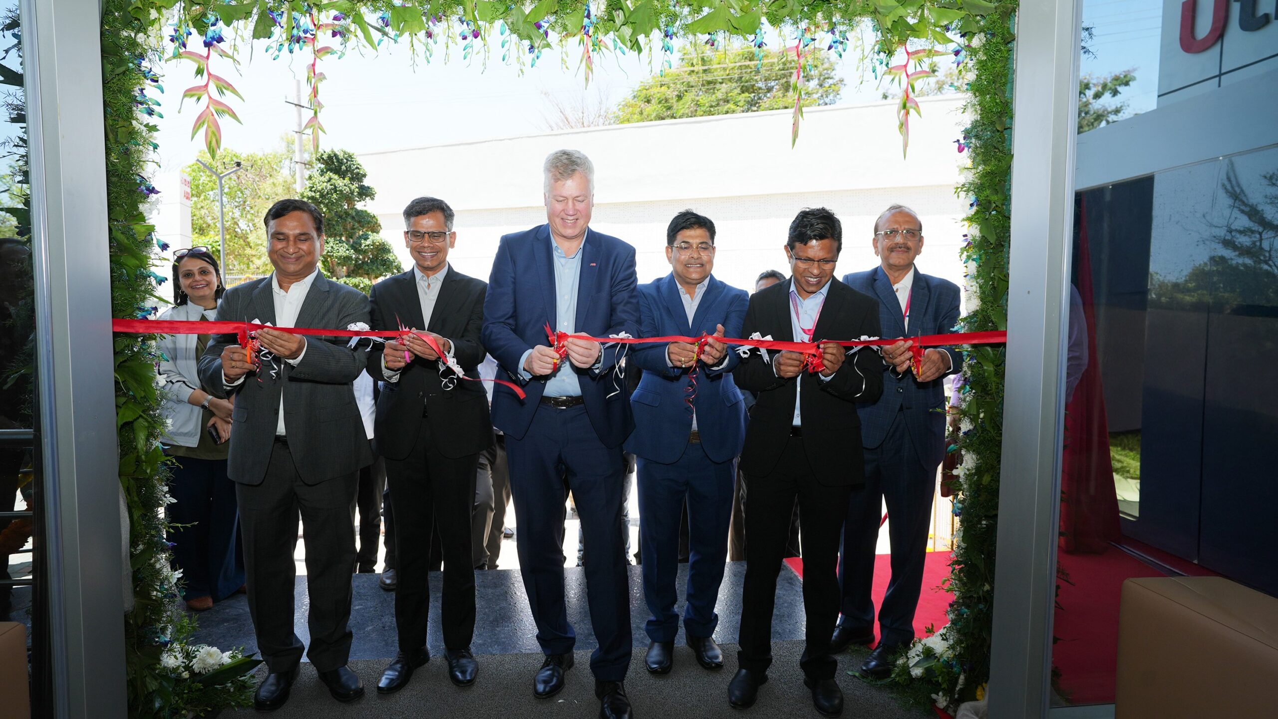 Visuals from the new ABB centre opening.