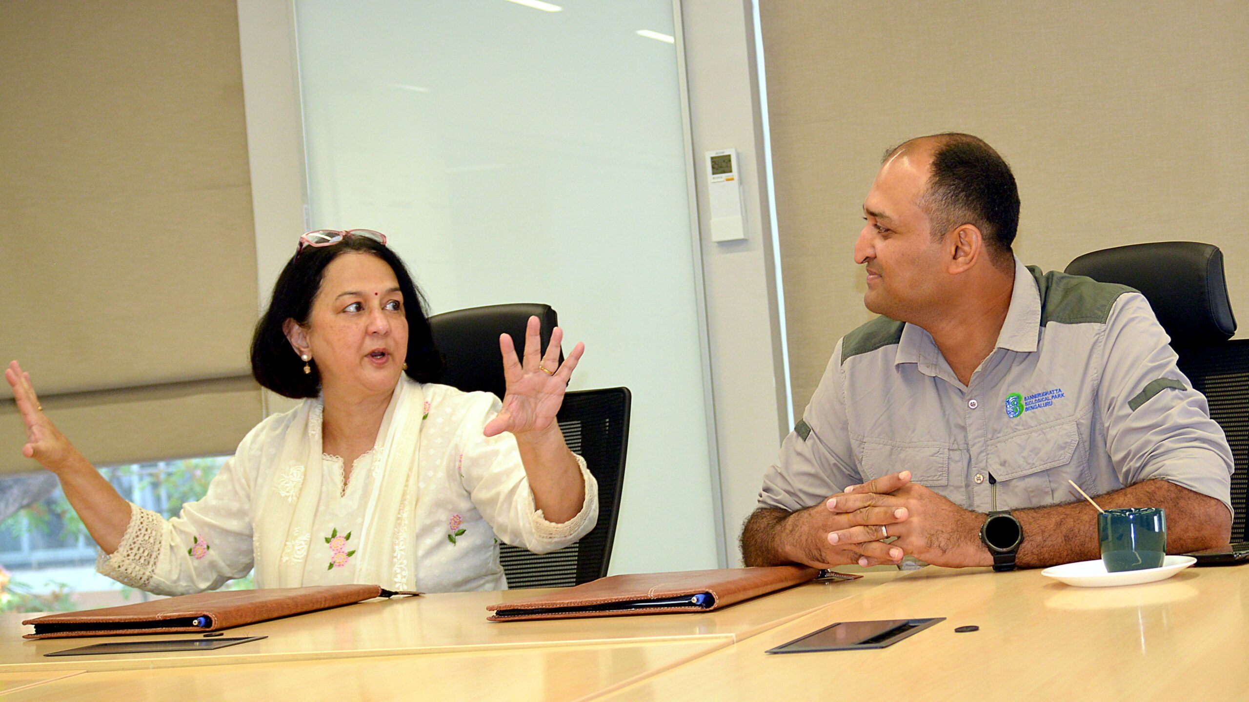 Philanthropist Rohini Nilekani and DCF AV Surya Sen in conversation about conservation.