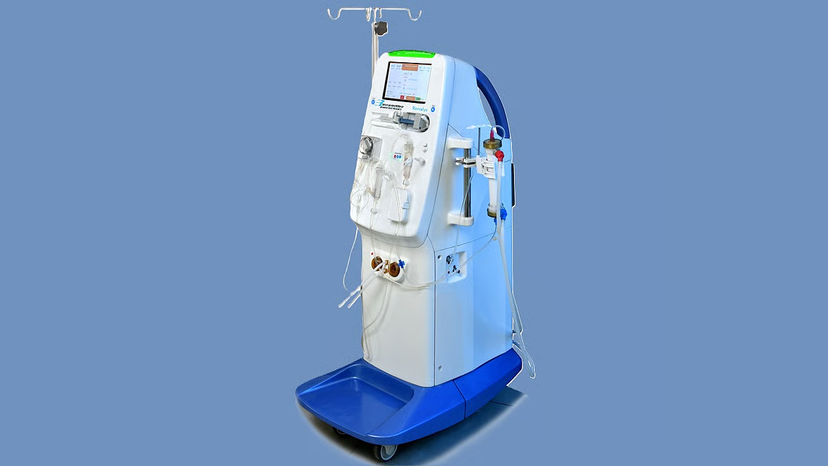 The Haemodialysis machine, which will soon be manufactured by the PSU.