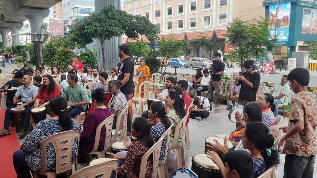The music festival was held at Rangoli Metro Art Centre on MG Road in Bengaluru.