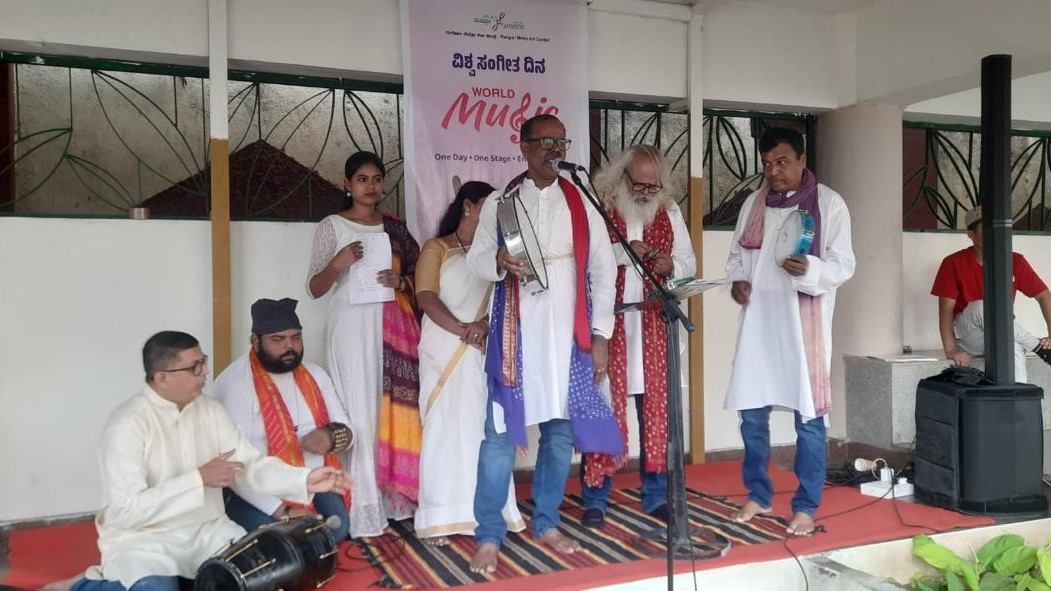 The music festival was held at Rangoli Metro Art Centre on MG Road in Bengaluru.