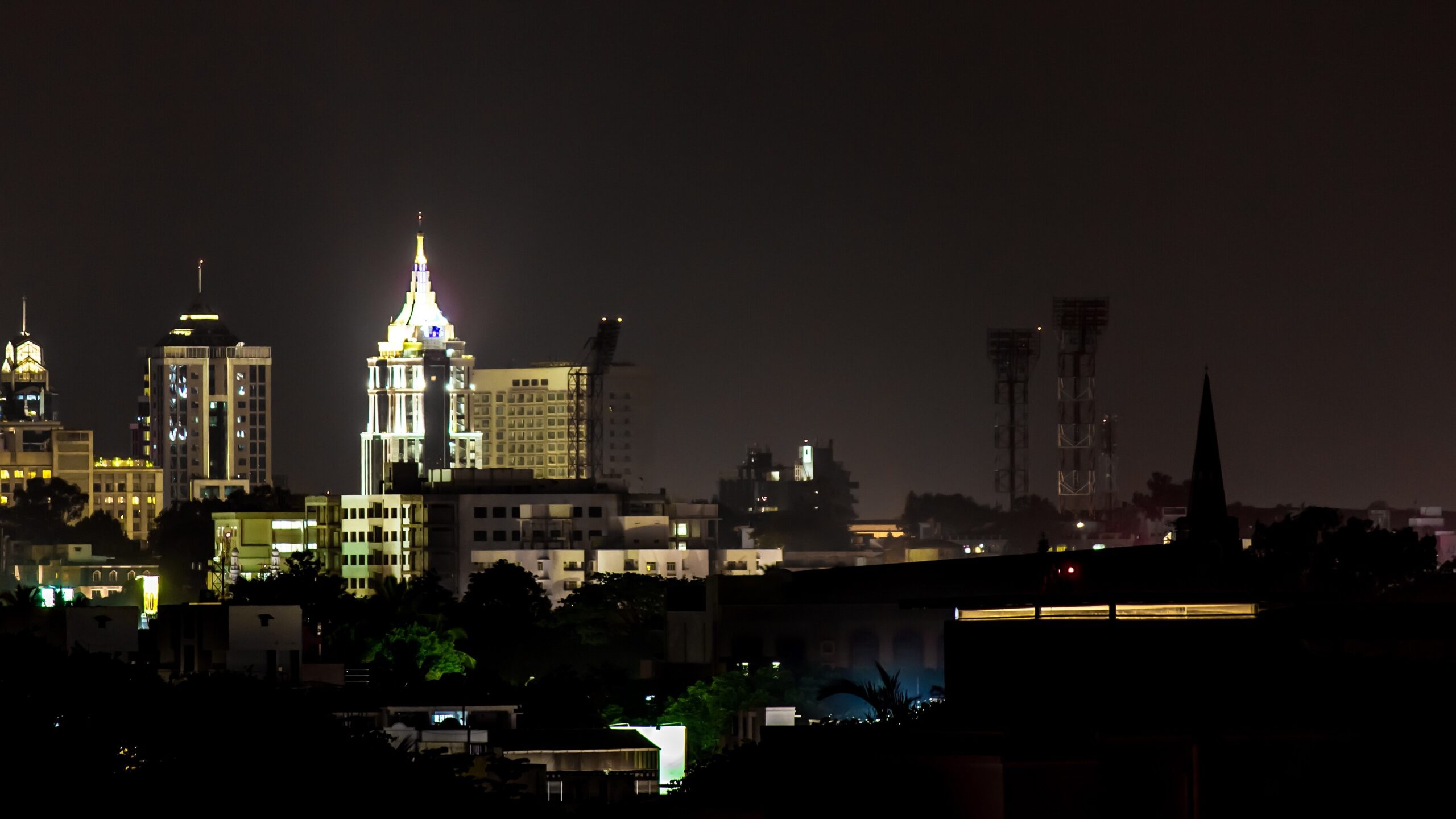 Bengaluru skyline
